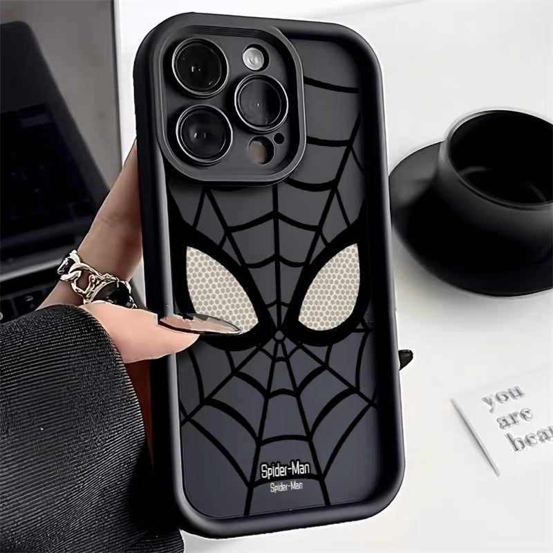 Spider-Man Matte Silicone iPhone Case - Soft, Protective Grip || Soft Touch, Anti-Scratch