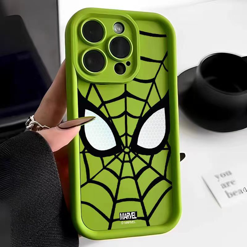 Spider-Man Matte Silicone iPhone Case - Soft, Protective Grip || Soft Touch, Anti-Scratch
