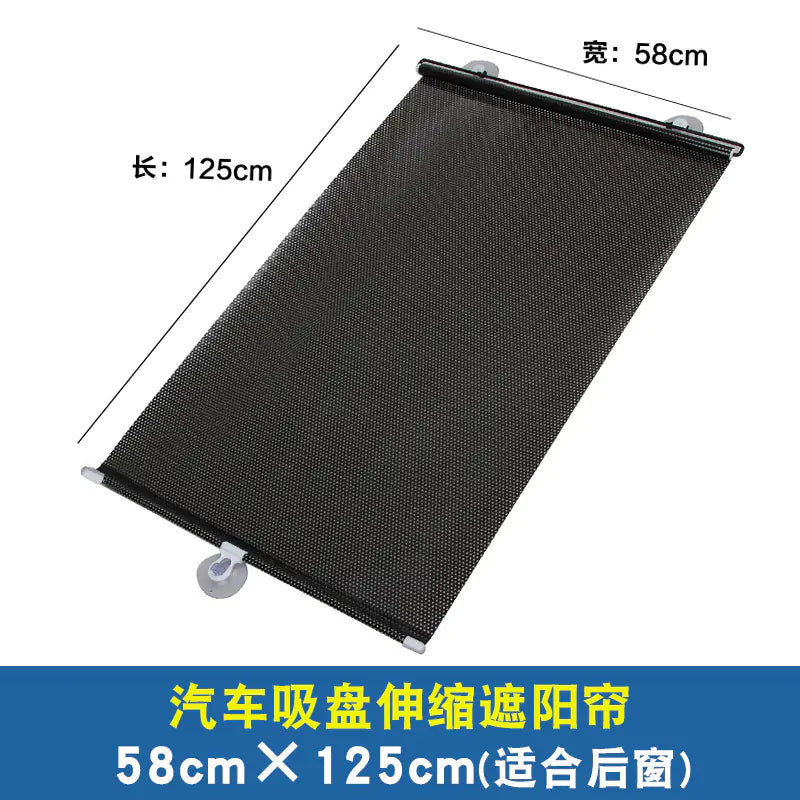 AutoSlide UV Car Sunshade || Summer Sunshade Car Automatic Retractable UV Blocker